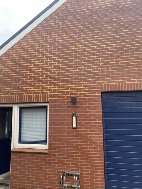 Softwash gevelreiniging - voor-na