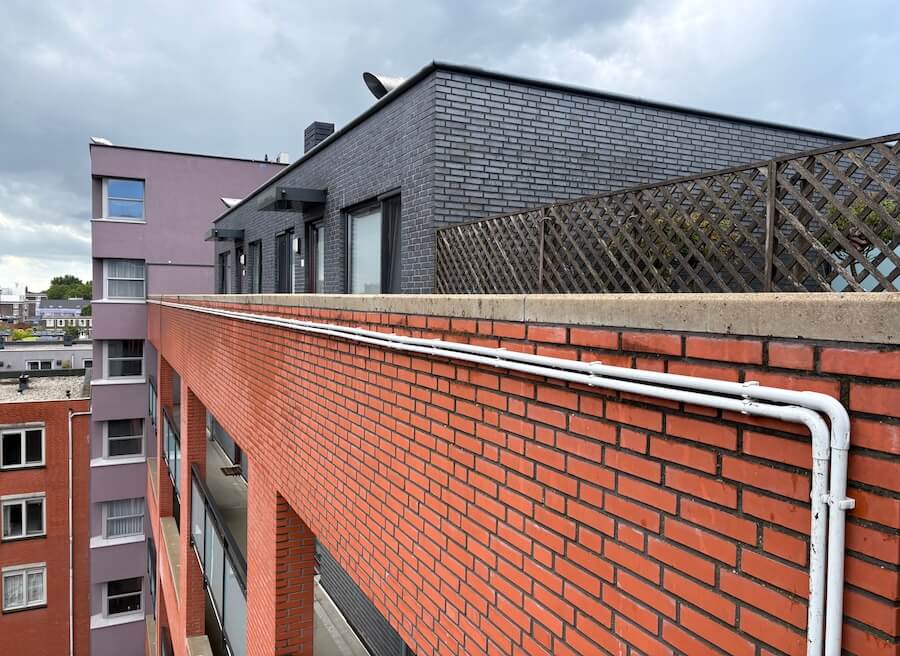 Exterieur Softwash schoonmaak voor een VVE - na reiniging